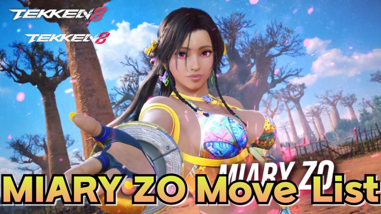 [철권8] 미아리 조 기술표 (Miary Zo move list)