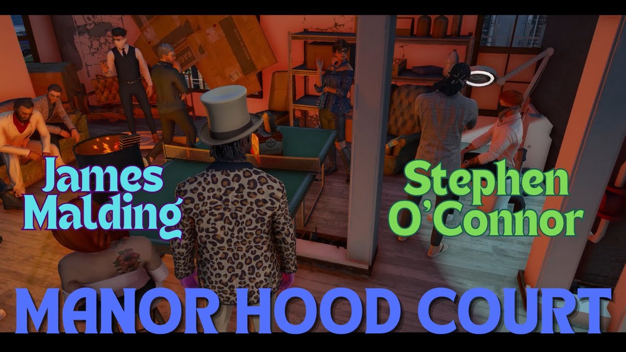 MANOR HOOD COURT: James Malding vs Stephen O'Connor (Hilarious RP) | NOPIXEL 4.0 GTA RP