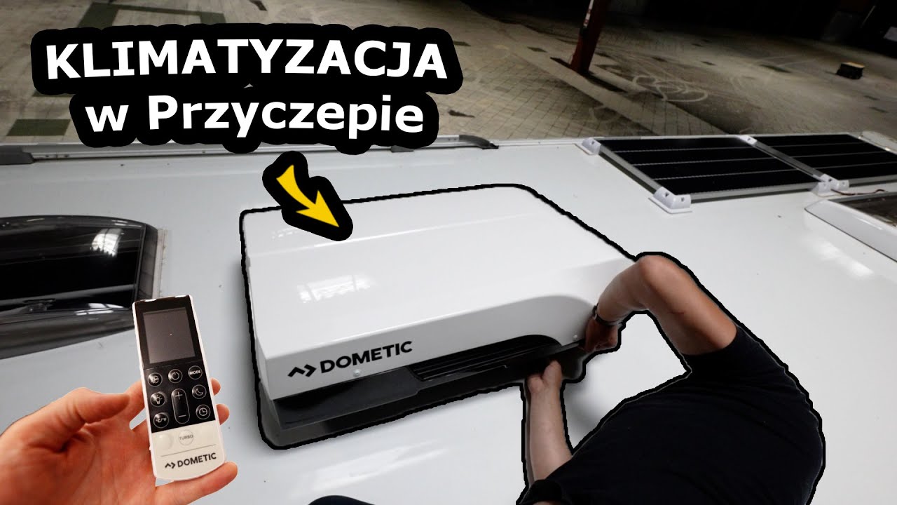 Klimatyzator Dachowy do Przyczepy / Kampera !!! - Jak go zamontować ??? *Dometic FreshJet 3000  #564
