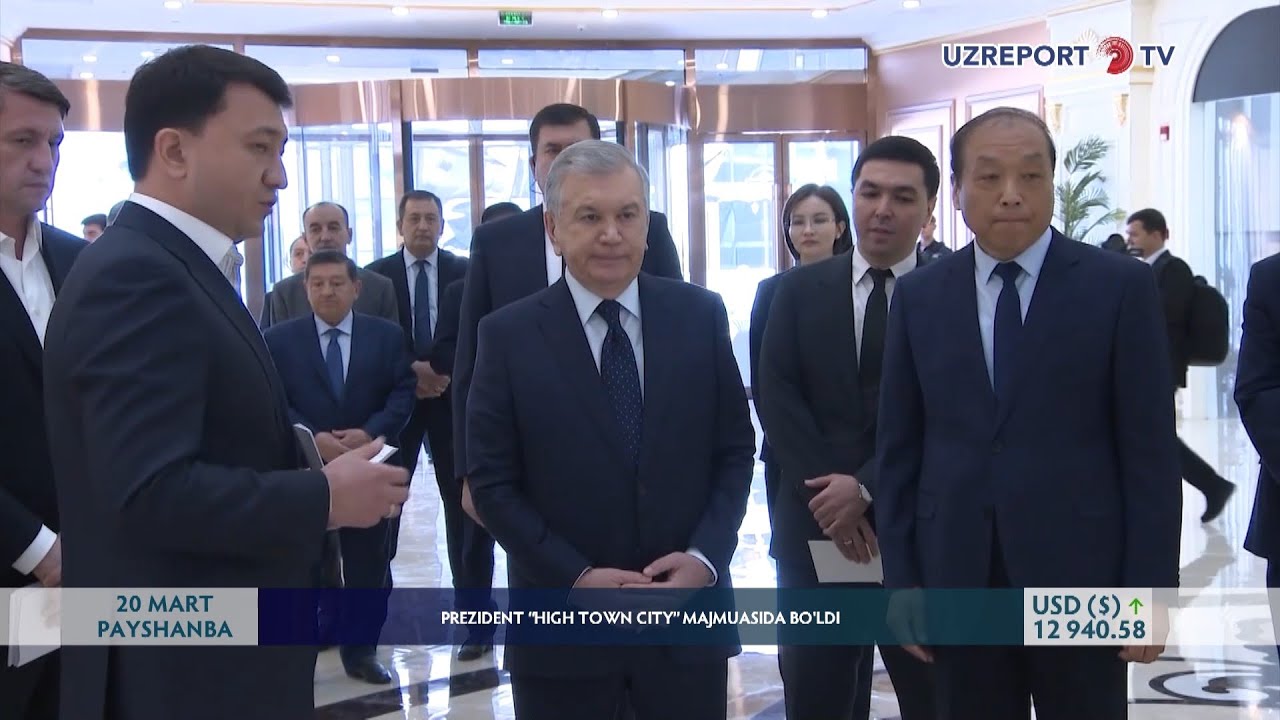 Prezident “High Town City” majmuasida bo‘ldi