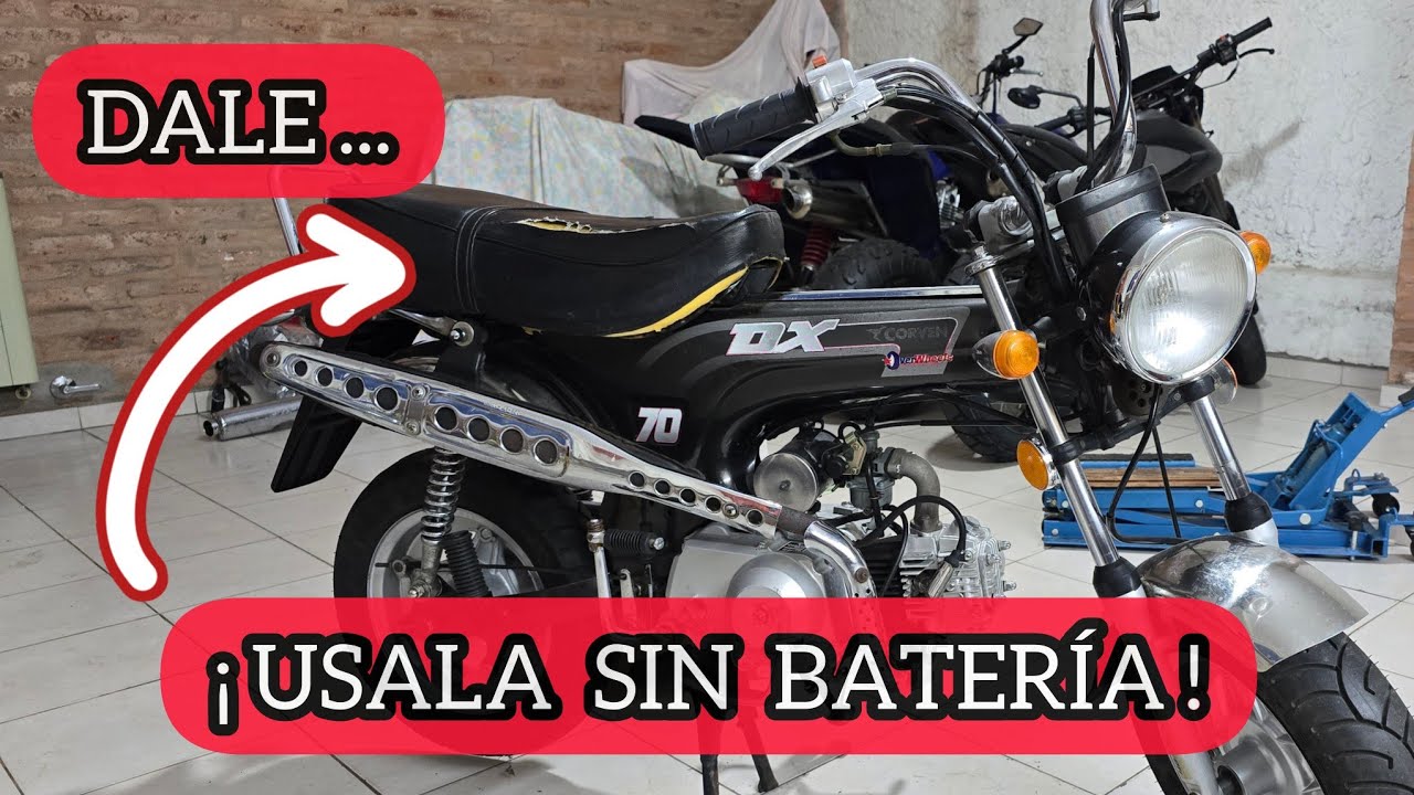 FALLA MOTOR MOTOCICLETA NO ACELERA CDI BATERIA Dax Day Guerrero Mondial 70 90 110