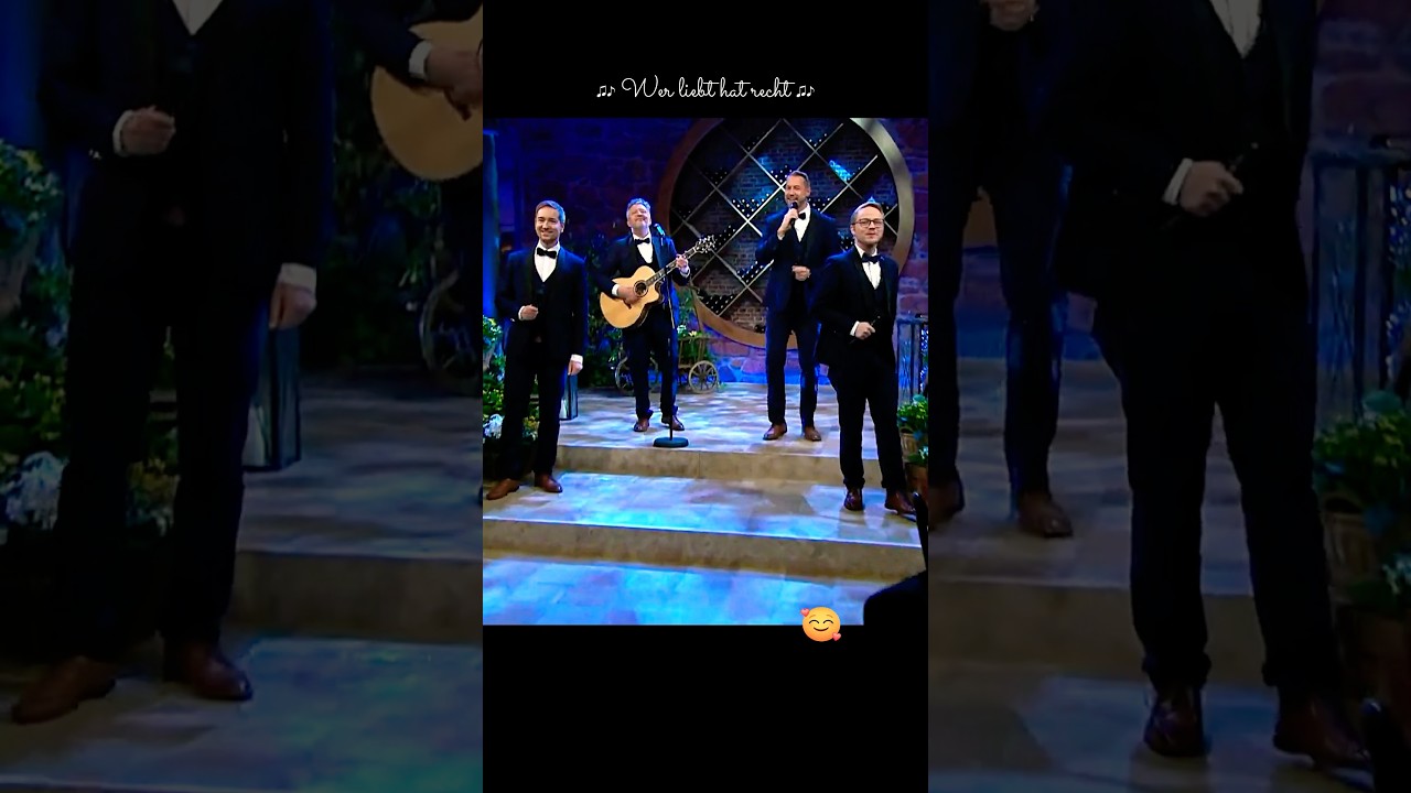 Wer liebt hat recht ♡ Stimmen der Berge ♫♪ Schlager-Spa&szlig; mit Andy Borg #shorts