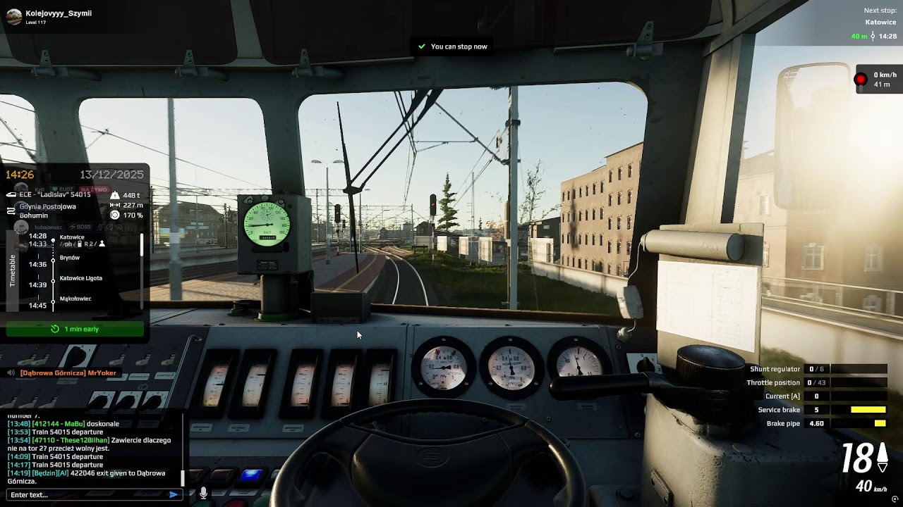 Simrail live PL3 - ECE 54015 Ladislav Warszawa - Katowice