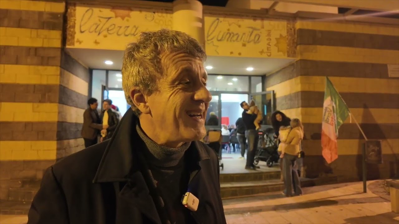 Incontro pubblico organizzato dalle forze del raggruppamento del centrosinistra