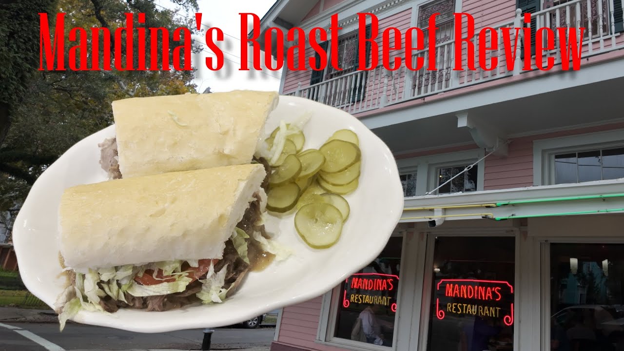 Попробуйте знаменитый сэндвич «По-бой» с ростбифом от Мандины.