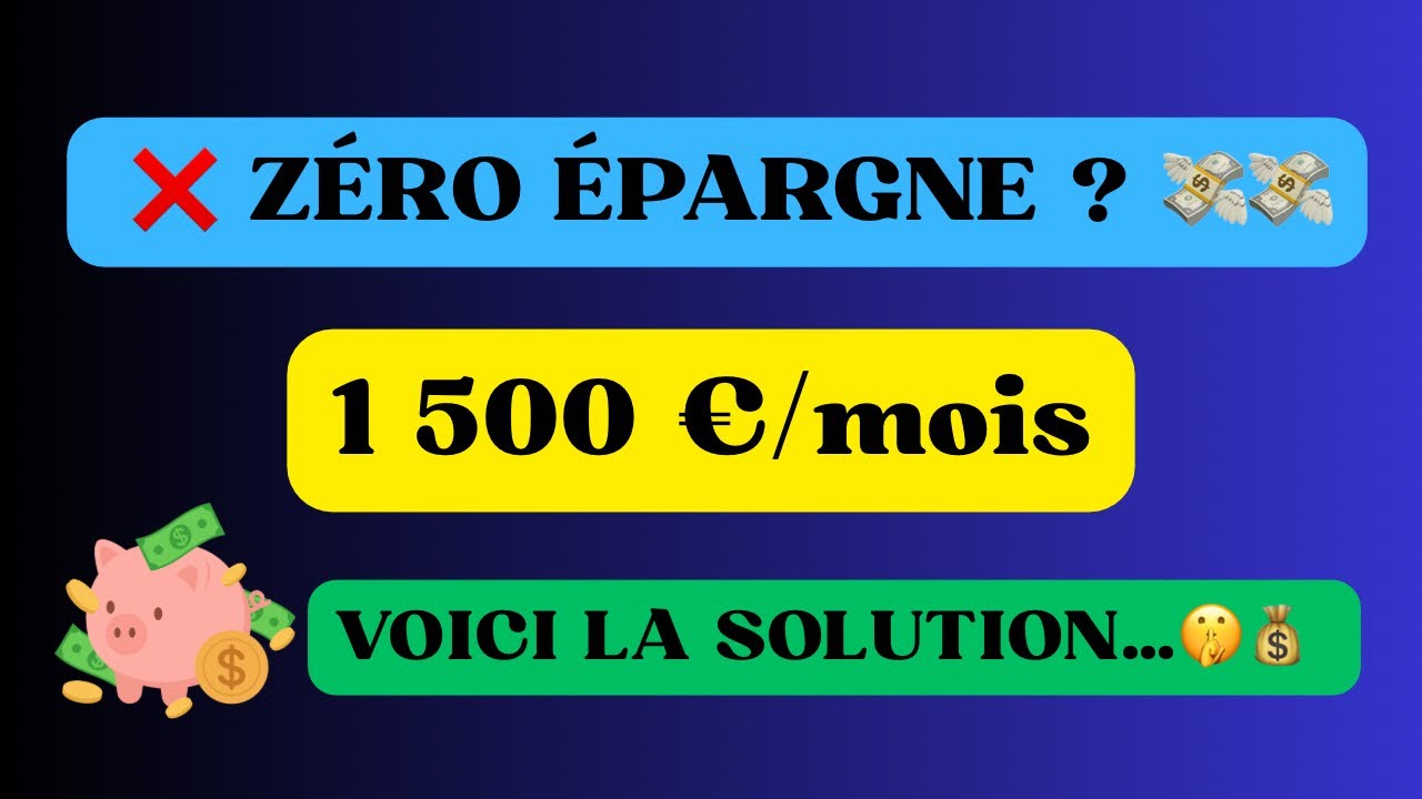 Salaire 1 500€ : peut-on vivre et épargner sans finir à découvert ? 😱