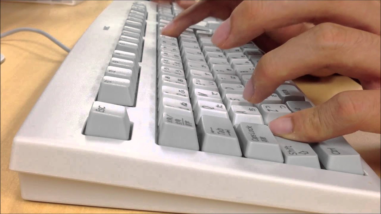 ＜音フェチ＞NEC Mate USB 109キーボード タイピング音＜ASMR＞