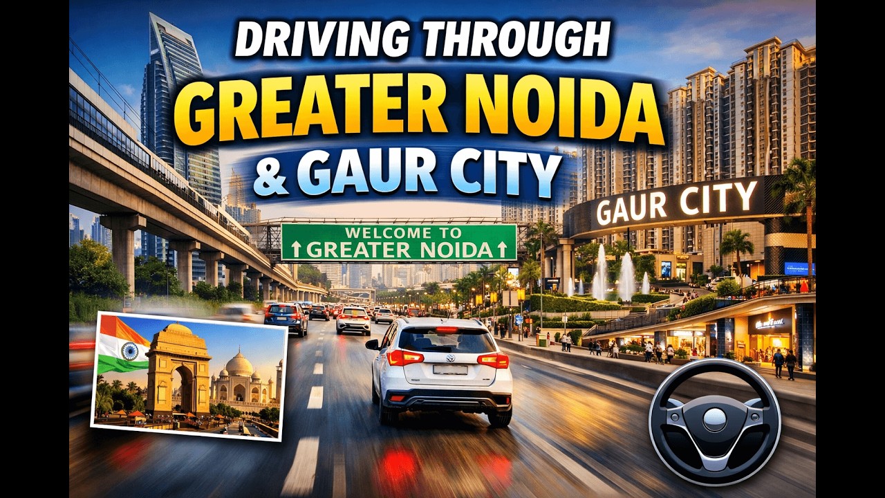Greater Noida | Smart City of India Greater Noida | Gautam Buddha Nagar | The City Walker
