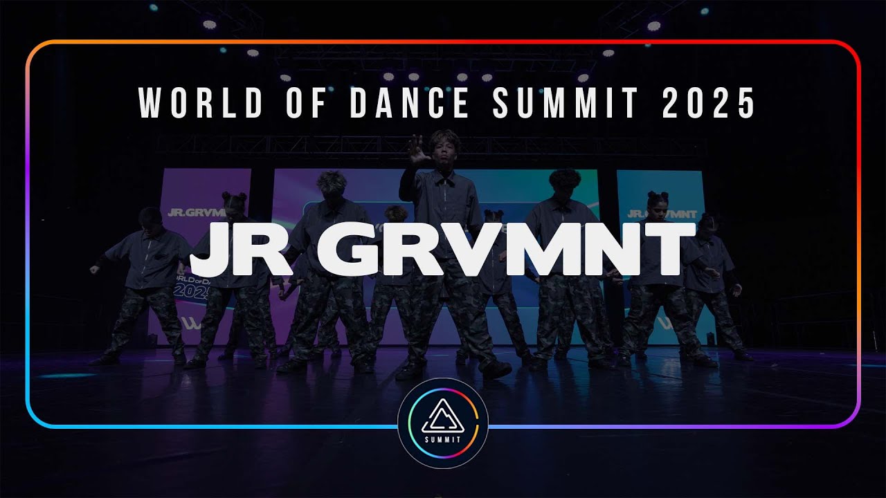 JR GRVMNT  | FRONT ROW | World of Dance Summit 2025 | #WODSUMMIT25