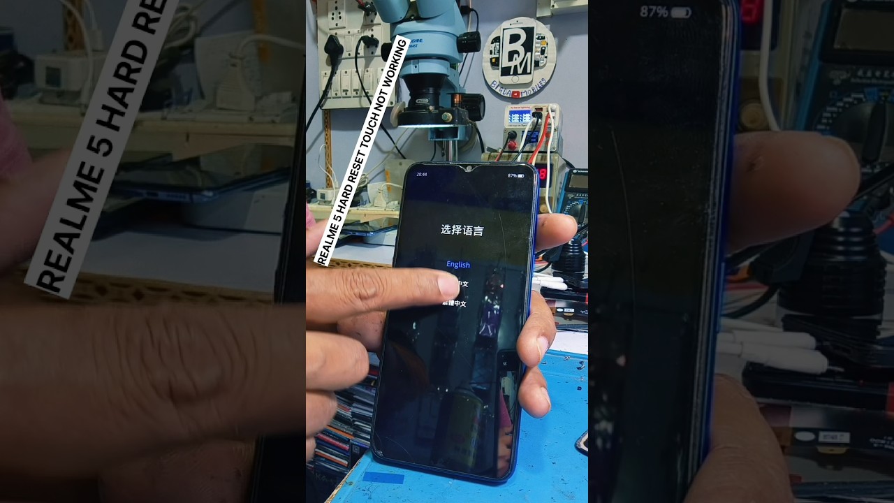 Realme 5 HARD RESET touch not working #bigdamobiles #realme