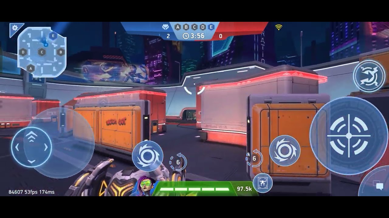 Surge Takes Tour Of The New Redesign Map Of Mech Arena...