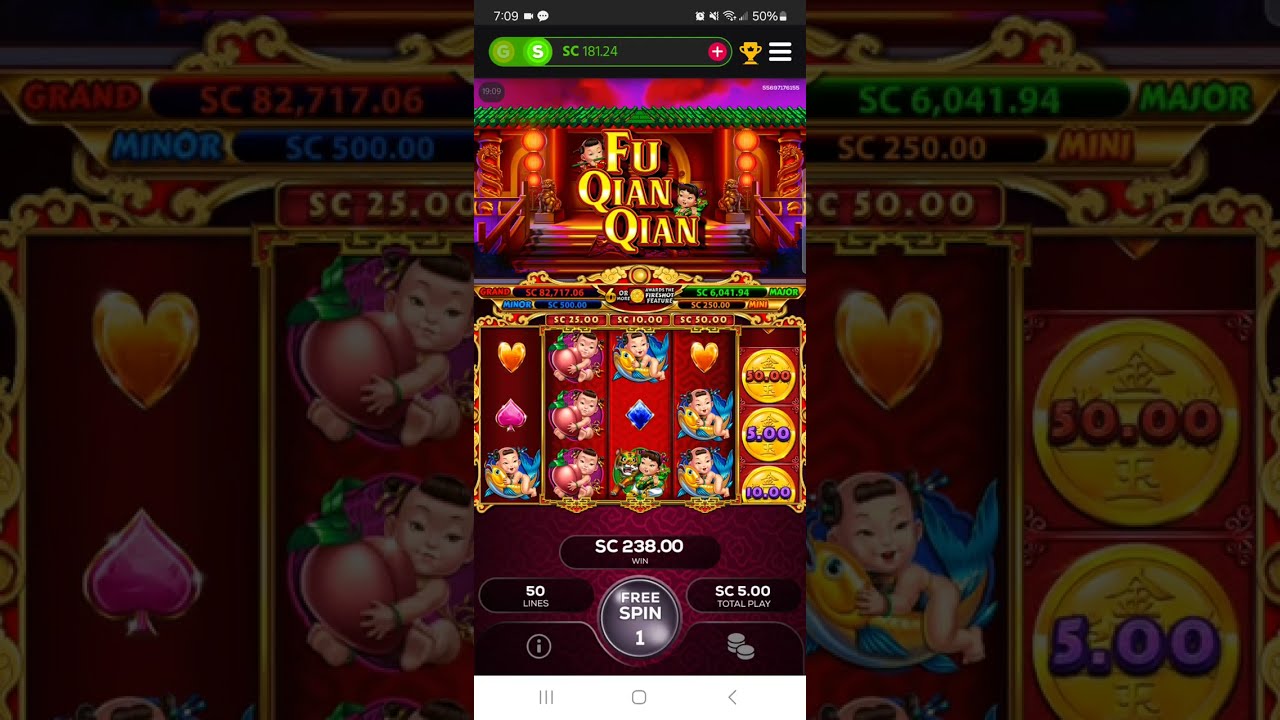 Chumba Casino 5.00 sc bet bonus Fu Qian Qian  #slot #onlinecasino How'd it go?