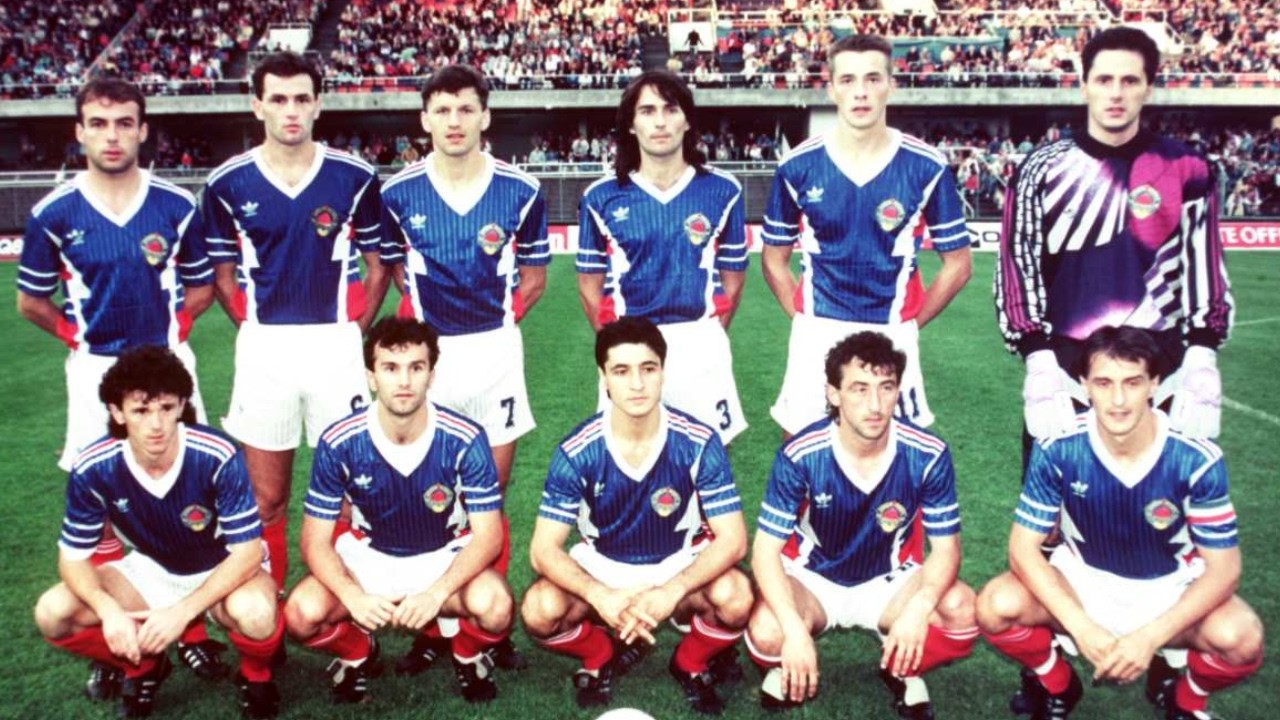 Yugoslavia 4-1 Northern Ireland 1991 | Goals and Highligths