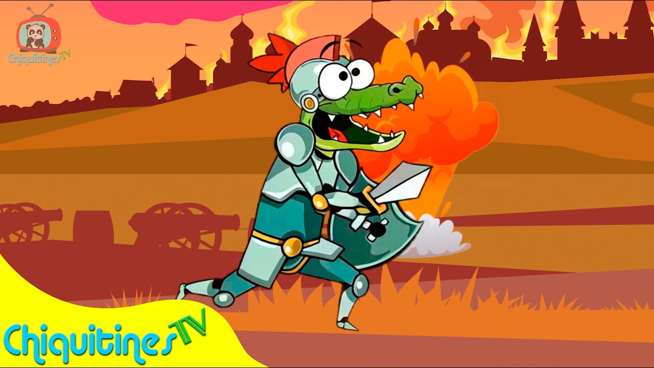 Mambrú se fue a la Guerra con Canciones Infantiles y Animaciones – ChiquitinesTV