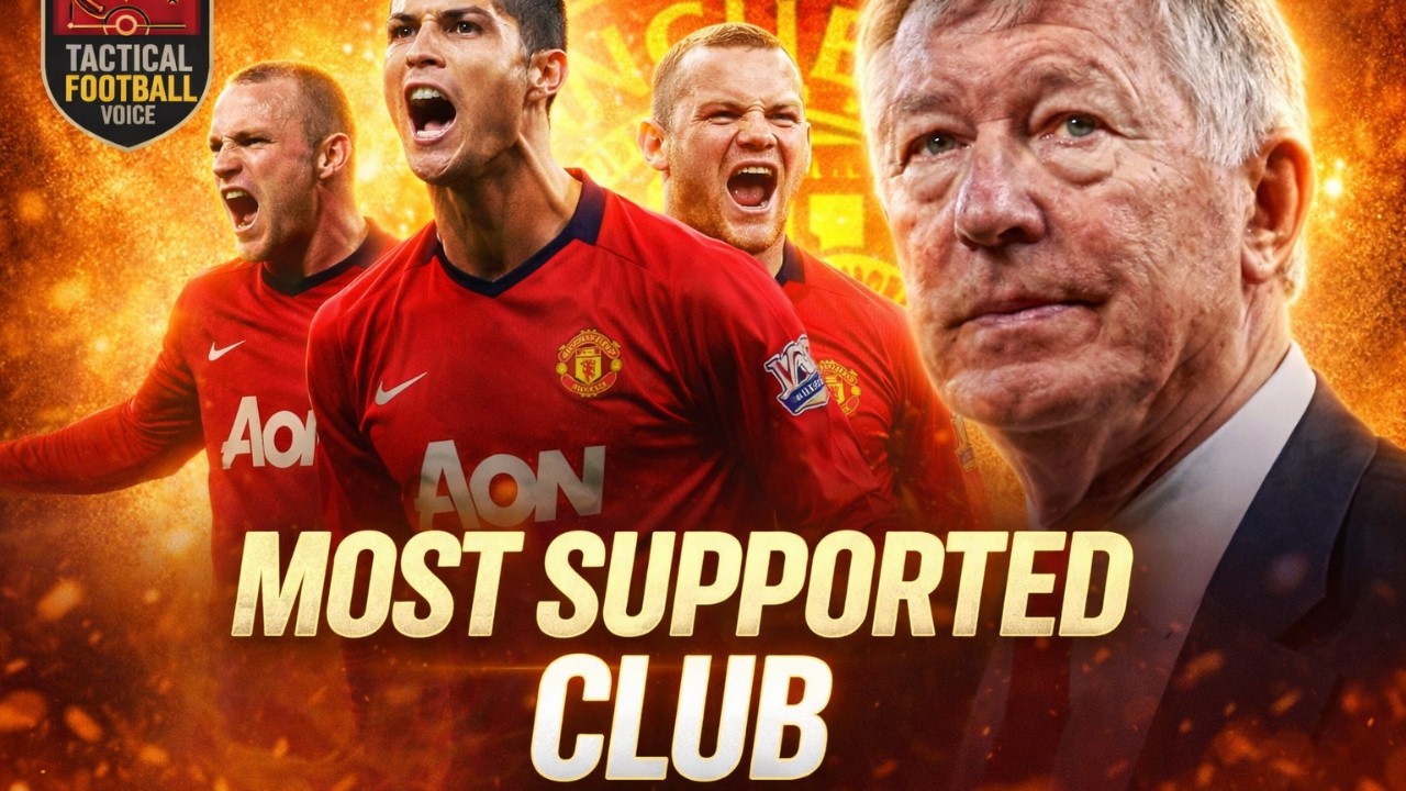 WHY ARE MAN UTD THE CLUB WITH THE MOST FANS?