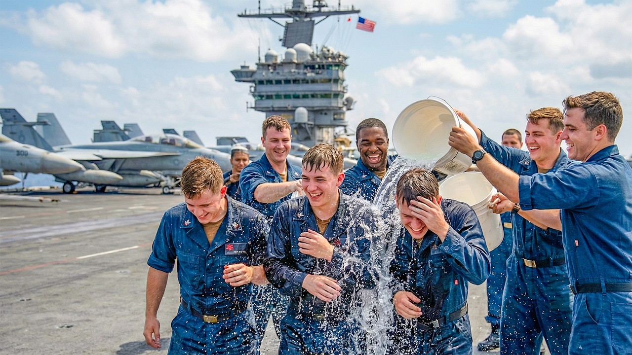 The Traditions & Cultures on Aircraft Carriers the Navy Won't Advertise