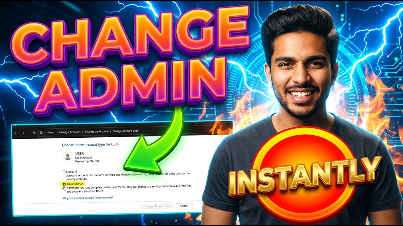 How To Change Admin On Windows 11 | Step-by-Step Guide