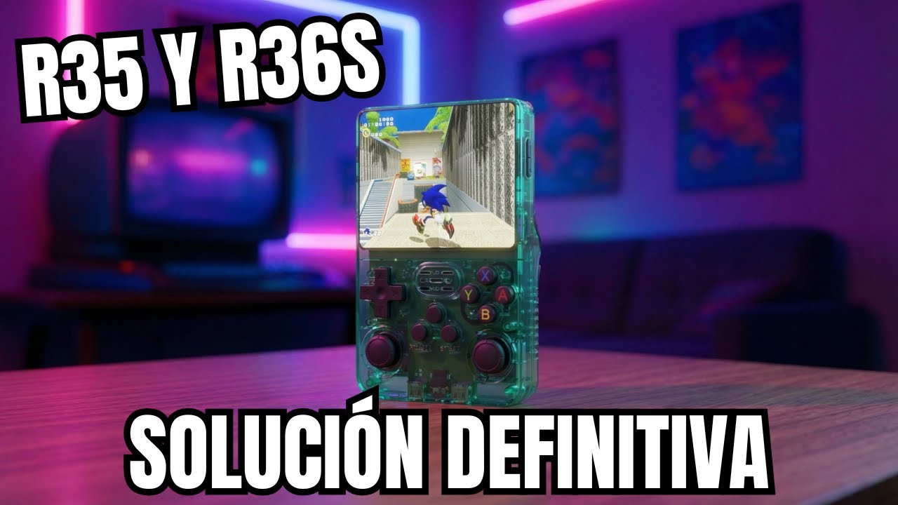 R36S: la consola retro más vendida en Mercado Libre y el BUG oculto de la memoria SD