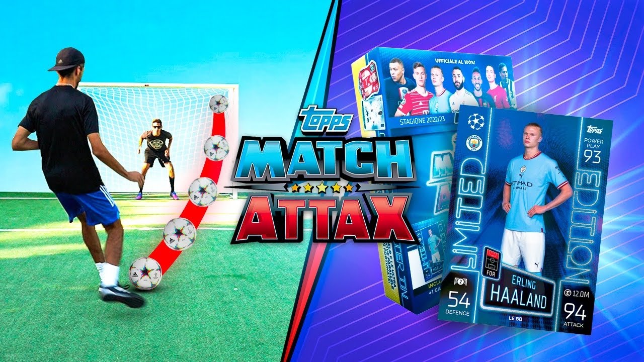 ⚽ OGNI GOAL SPACCHETTIAMO! RIGORI FOOTBALL CHALLENGE con le nuove CARD TOPPS MATCH ATTAX 2022/23!