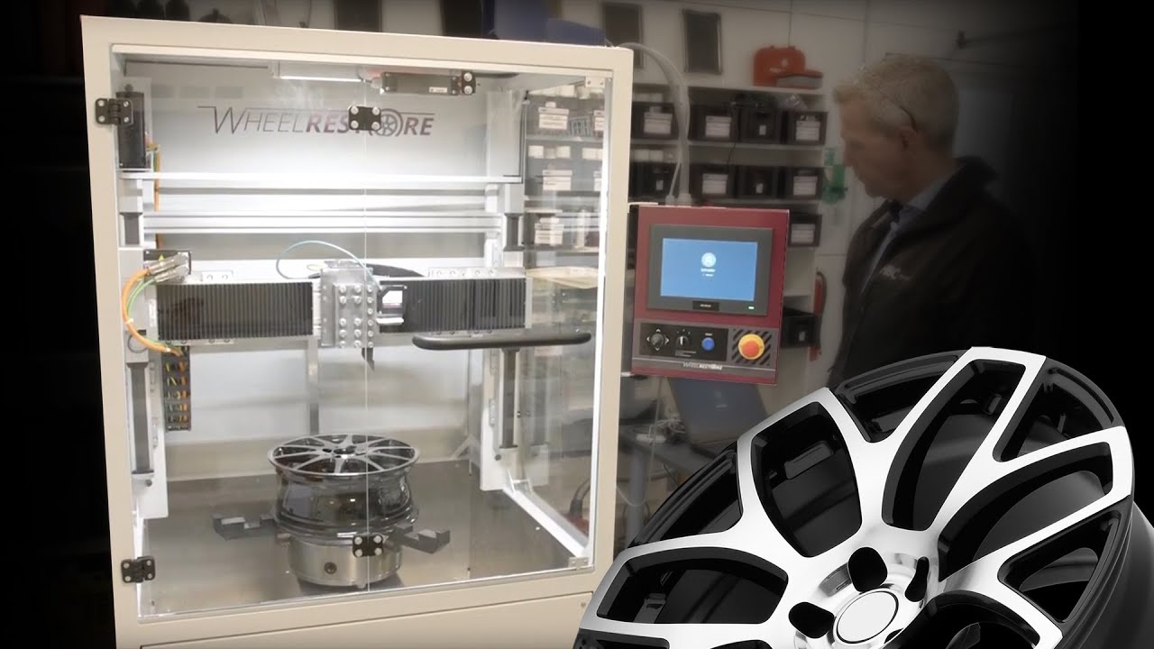 Mobile Diamond Cut Wheel Lathe from Wheel Restore  |  Alloy Wheel Repair & Refurbishment Machine