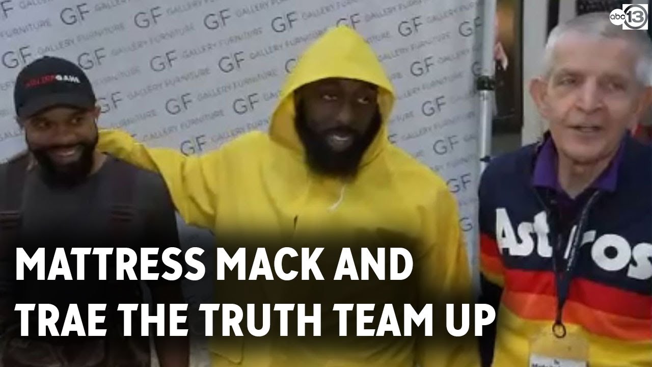 Mattress Mack and Trae Tha Truth help storm victims