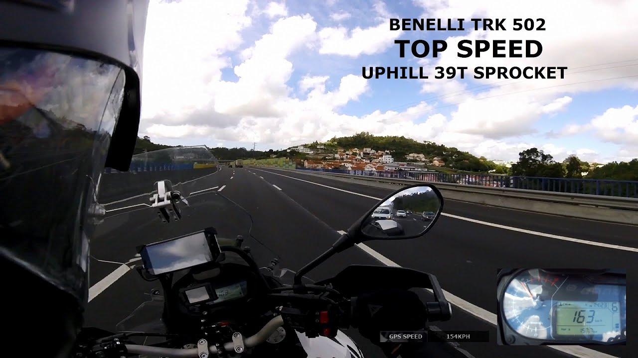 Benelli TRK 502 - Top Speed Uphill Climbing