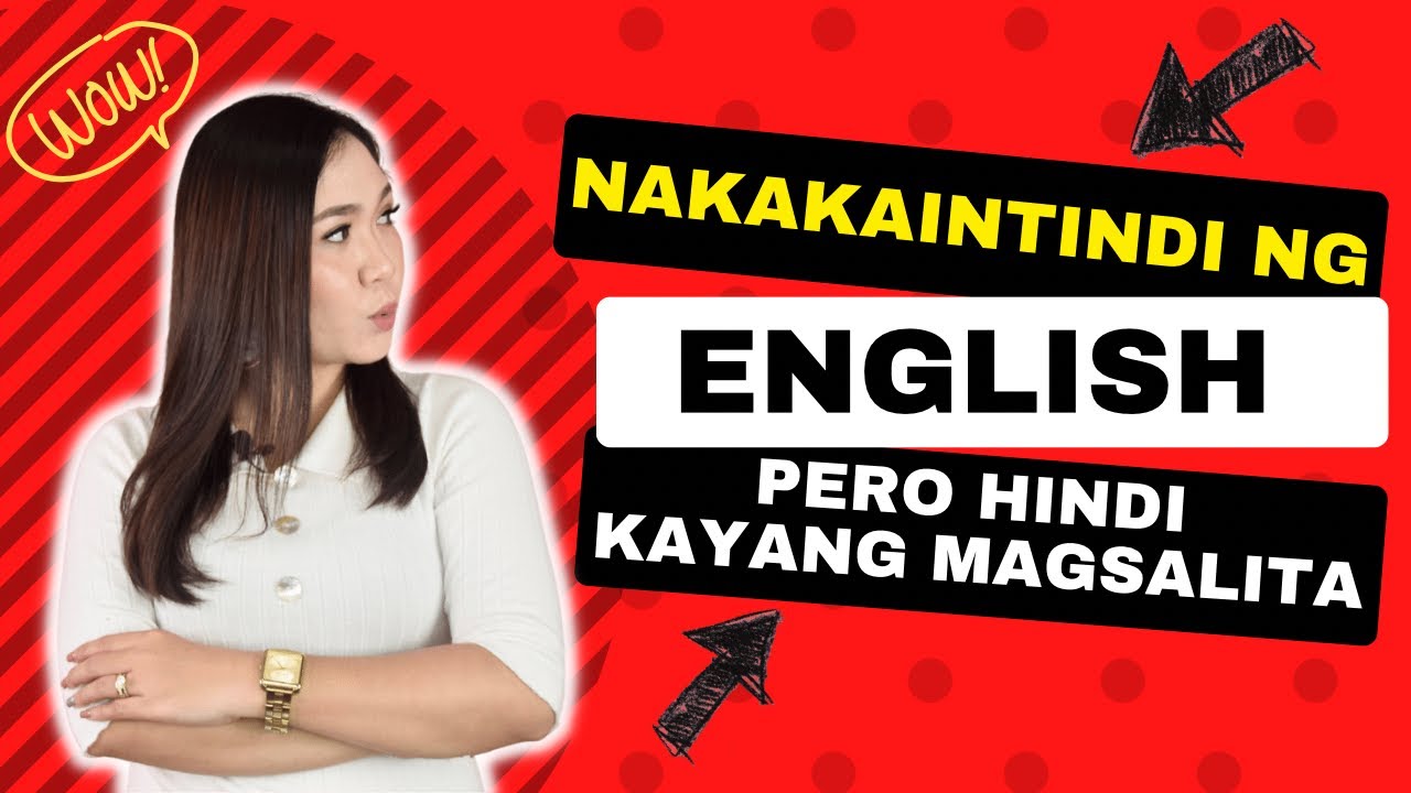 Nakakaintindi ng English pero hindi kayang magsalita | Aubrey Bermudez