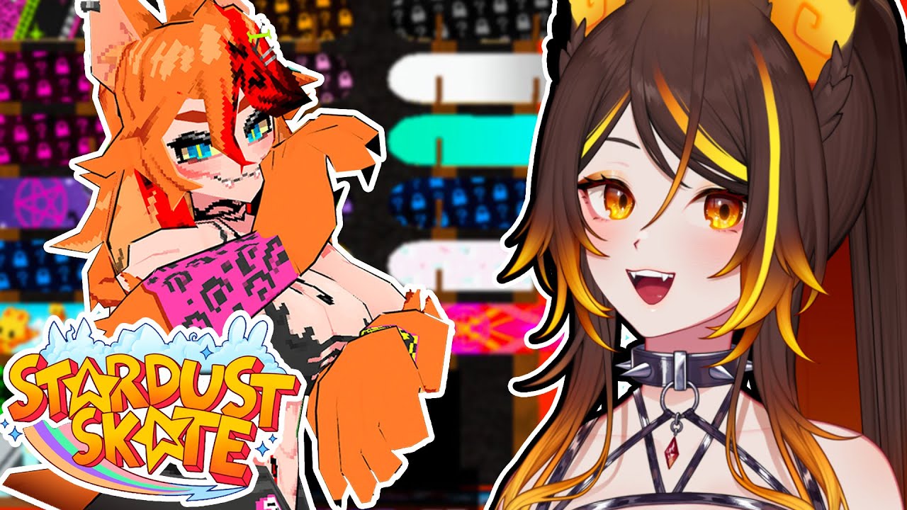 Sinder Plays VChiBan's New Game Stardust Skate!