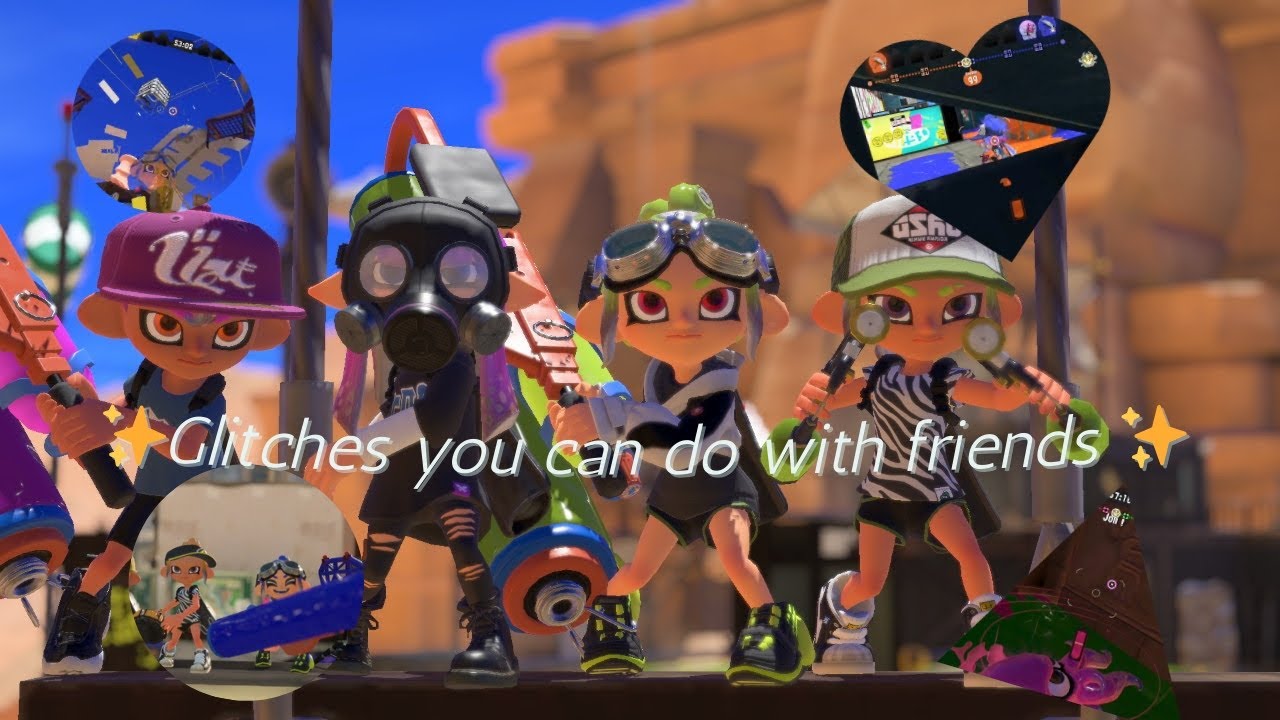 [Splatoon 3] Glitches You Can Do With Friends ✨
