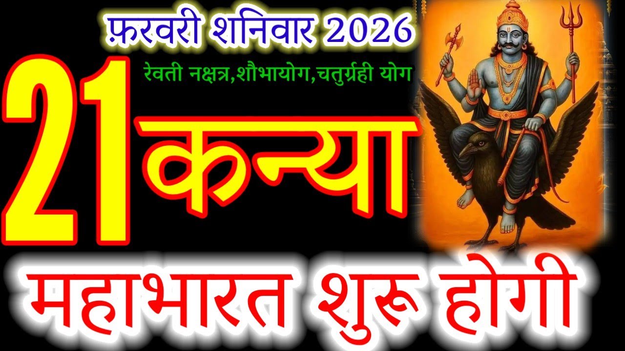 21st February 2026: Virgo (Kanya Rashi) |Sudden 