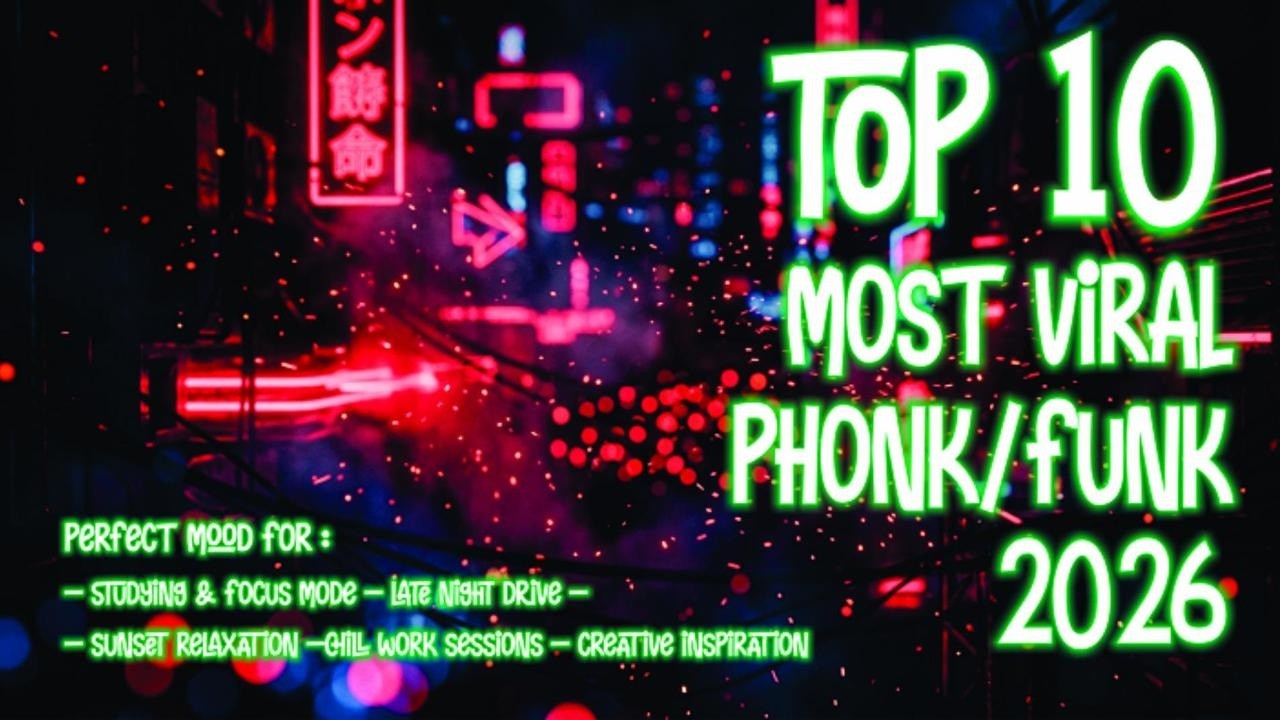 TOP 10 VIRAL PHONK FUNK🔥TIKTOK 2026 #Phonk #Funk #BrazilianPhonk #BrazilianFunk #phonkmusic #spotify
