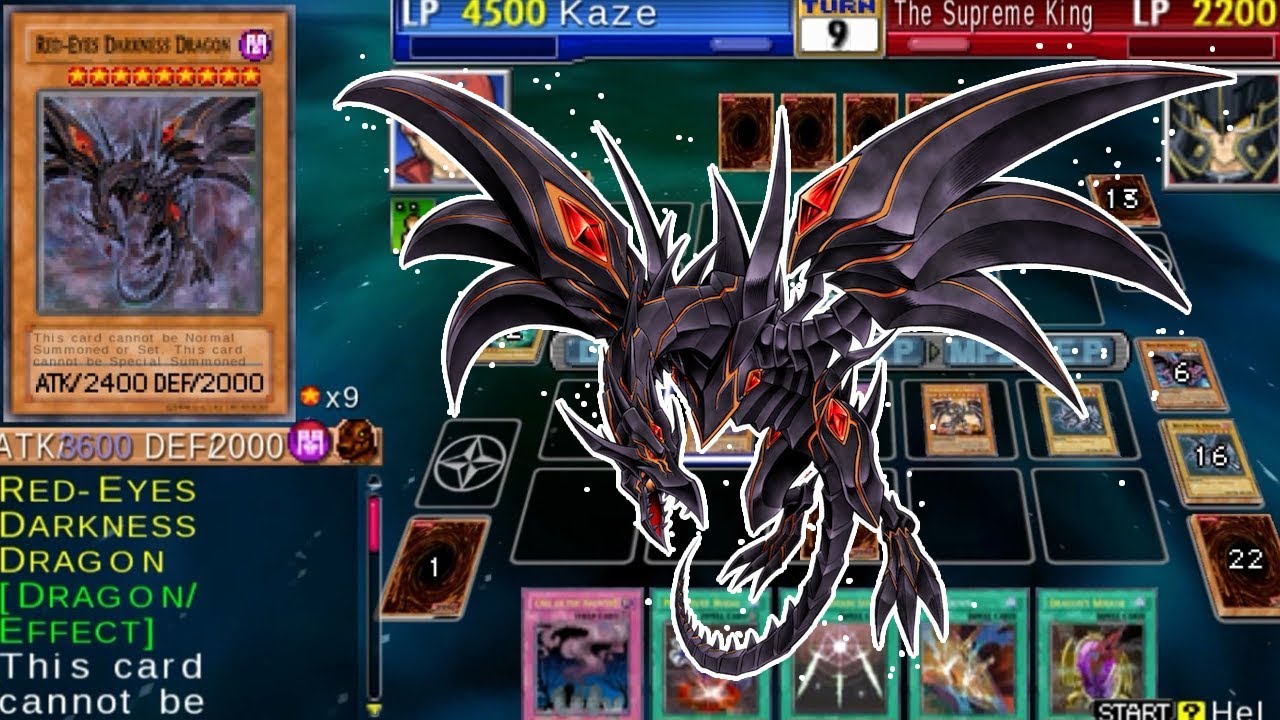 Yugi Tag Force - มังกรดำตาเเดง 