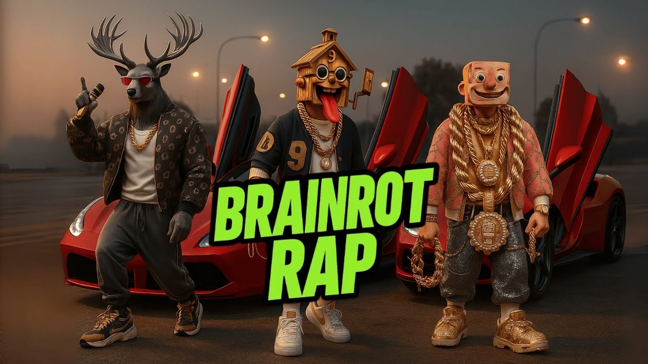 BrainrotGangz&ndash; Brainrot Rap Pt. 5  [Official Video] Ti Ti Ti Sahur,Gangster Footera