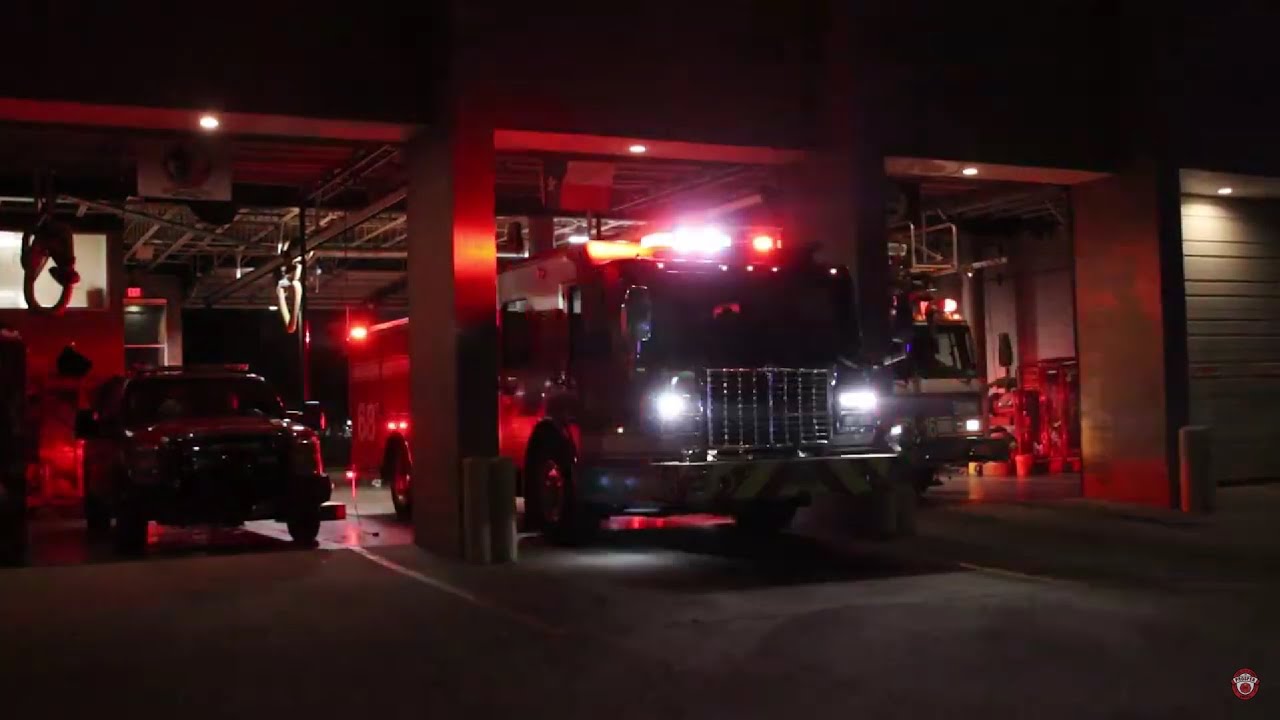 (Station Tones) Houston Fire Department: Busy Night at Station 68!