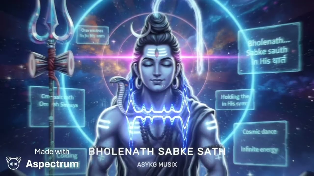  The Divine Bholenath | A Mix of Devotion & Modern Power