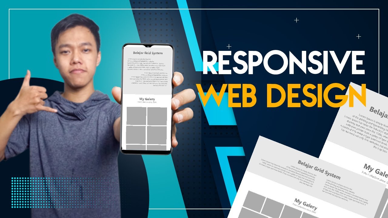 Tutorial membuat website yang responsive di semua ukuran ! || Media Queries - Responsive Breakpoints