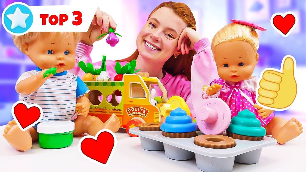 TOP-3 Nenuco-Videos auf Deutsch! Irene überrascht die Zwillinge Paul und Paula 🎁👶