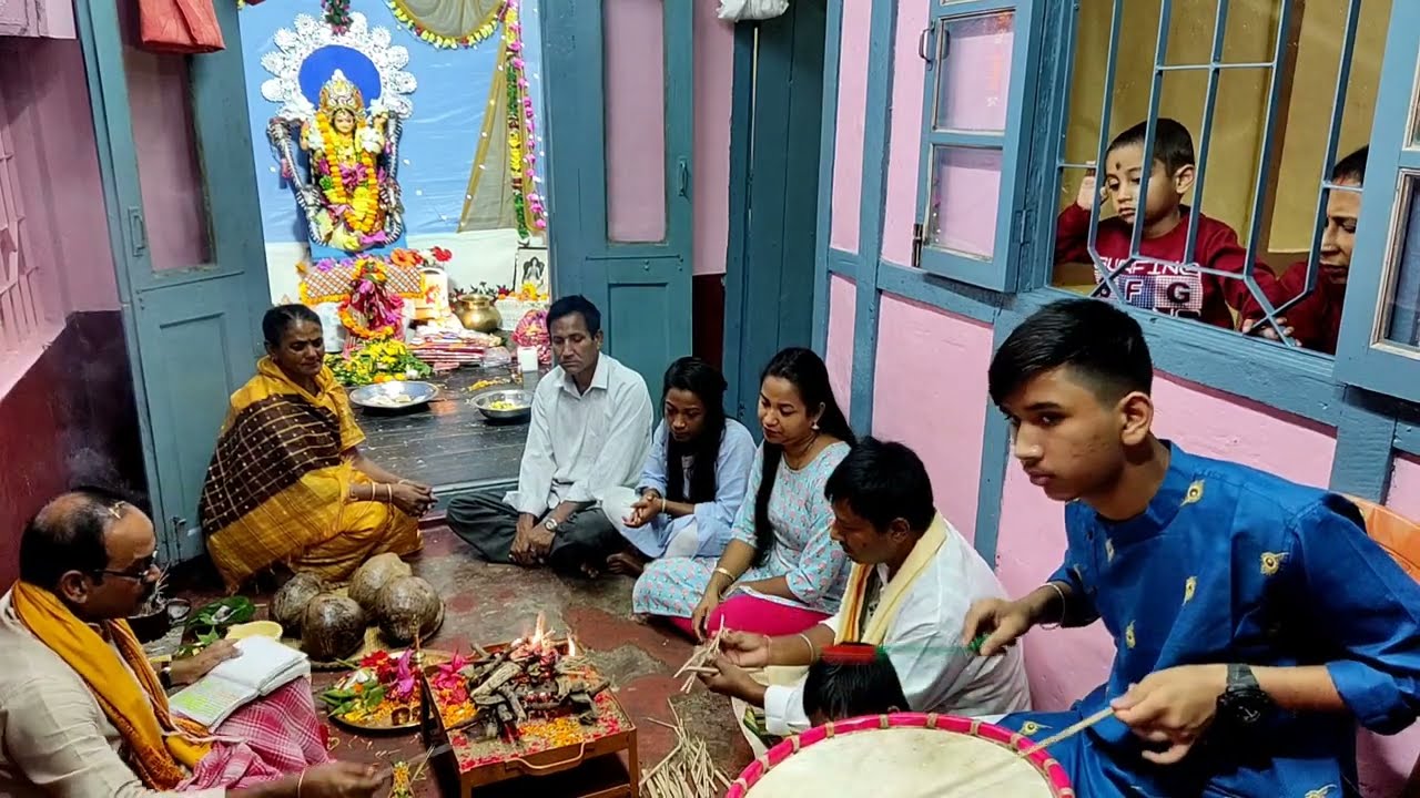 Bishori Puja Havan  /   Monosha Puja Havan   /  #iskcon_shillong