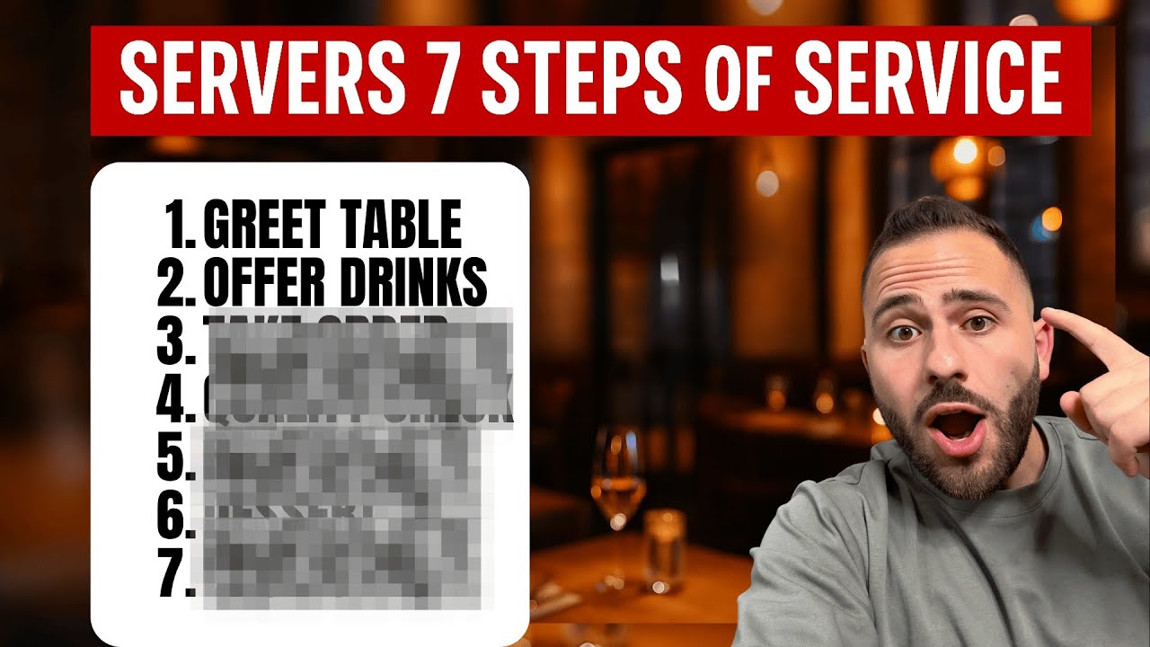 Servers Steps of Service for Max Sales | Restaurant Strategies