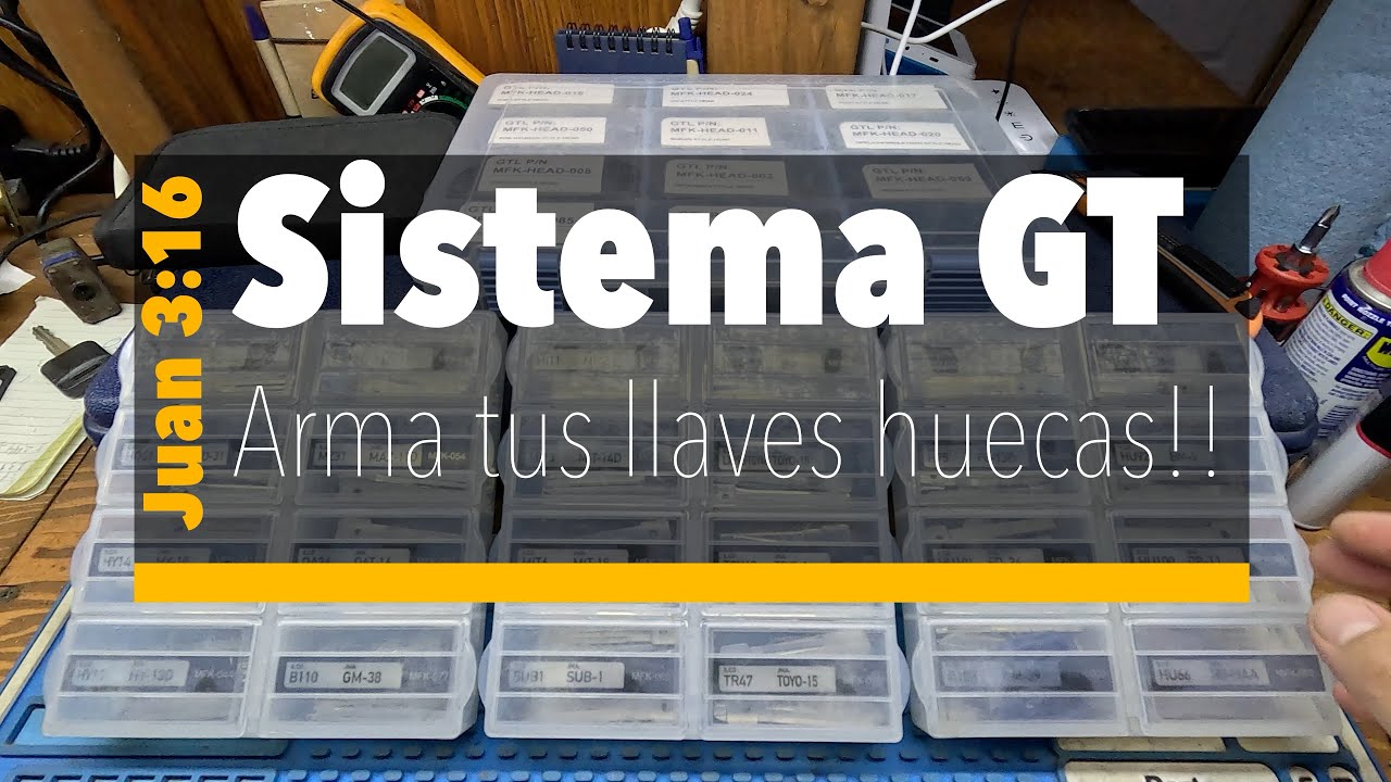 Sistema de llaves huecas Gloval Tecspro! Excelente opción para un inventario variado.