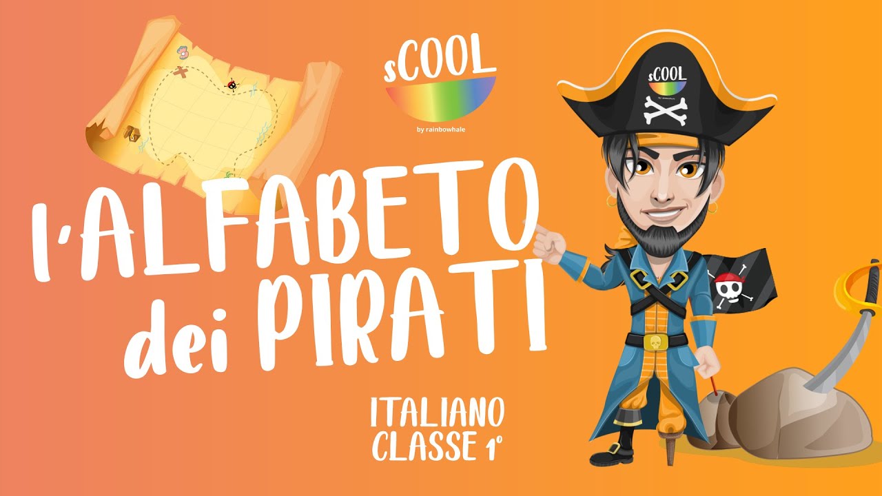 L' Alfabeto dei Pirati  - Canzone per Bambini - sCOOL
