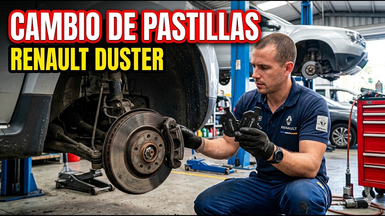 RENAULT DUSTER: Tremendo Video Sobre Cambio Pastillas de Freno