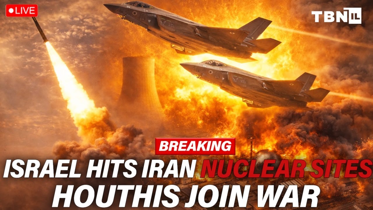 BREAKING: Israel STRIKES Iran Nuclear Sites; Steel Industry HIT; Houthis Join War | TBN Israel