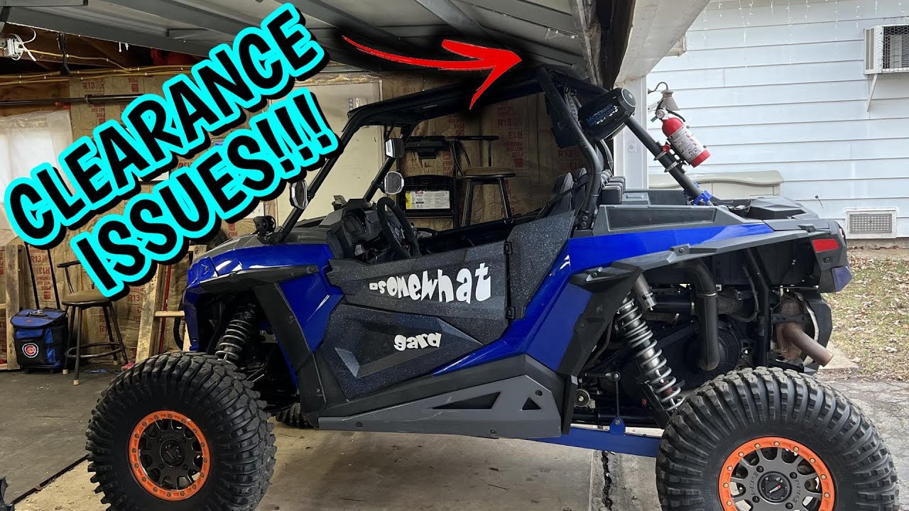 RZR XP 1000 Trails & Rocks Gets MTS Off-Road Spring Kit & PRP Limit Straps.......Stuck In The Garage