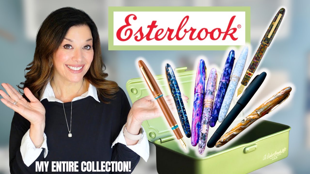 Делюсь всей своей коллекцией Esterbrook! Карандаши, аксессуары и многое другое! Коллекция перьевы...