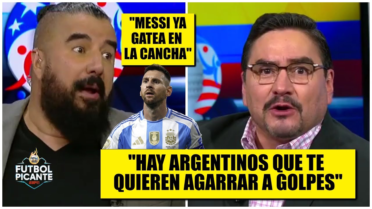 MESSI TIENE QUE RETIRARSE. Argentina JUGÓ MEJOR vs Colombia cuando él salió | Futbol Picante