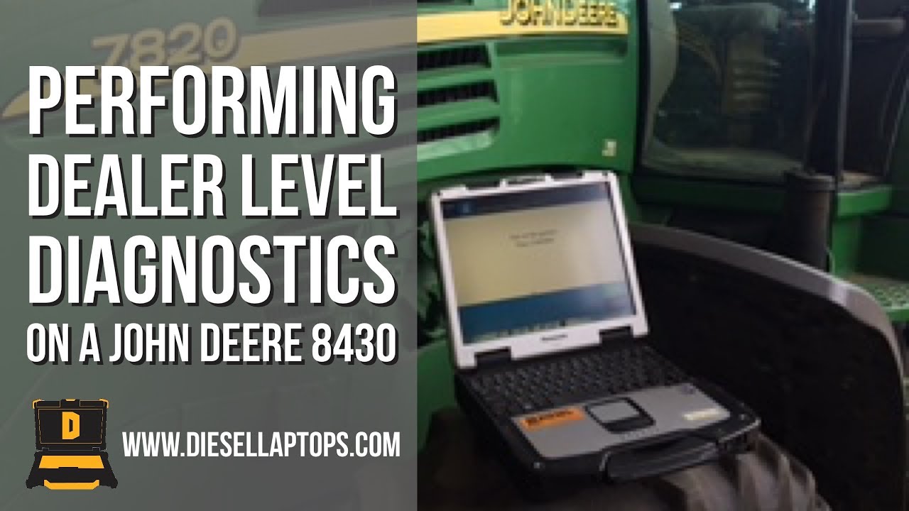 Dealer level diagnostic on a John Deere 8430 with TEXA