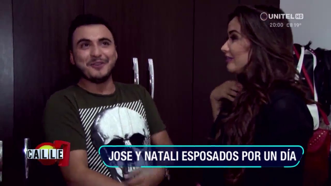 Jose y Natalí, esposados por un día - Calle 7