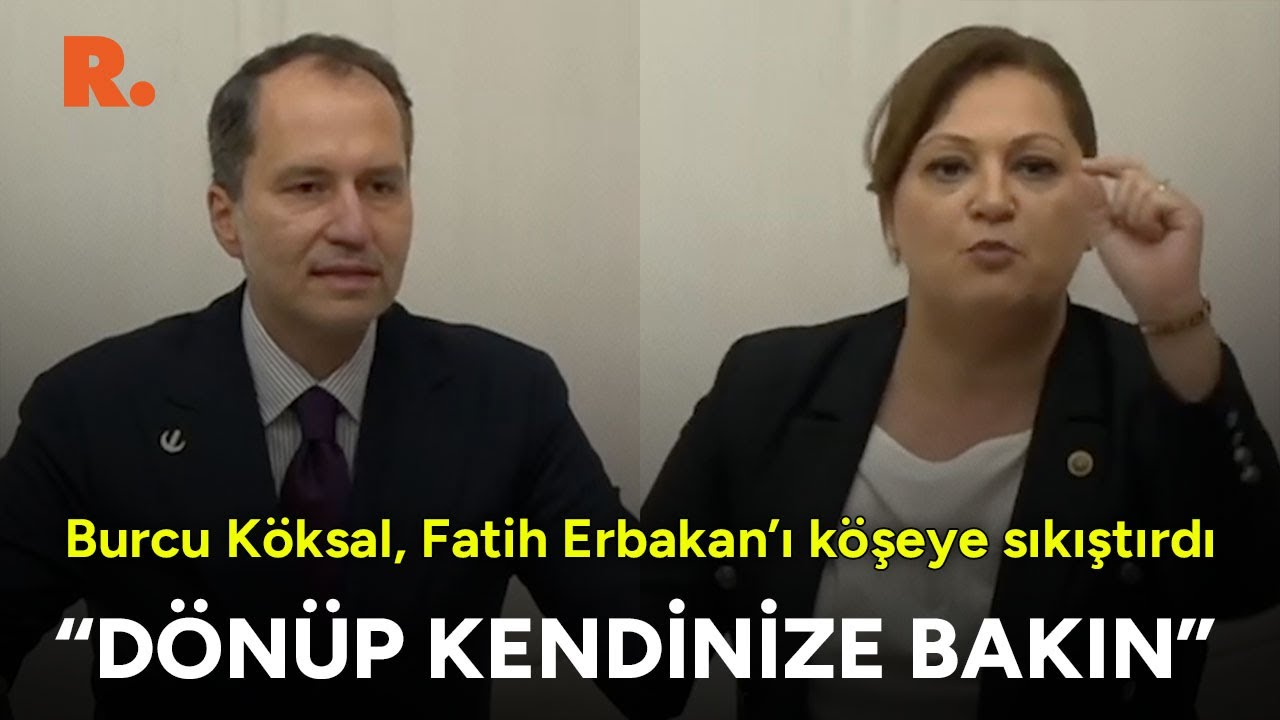 Burcu Köksal, Fatih Erbakan'ı böyle köşeye sıkıştırdı! 