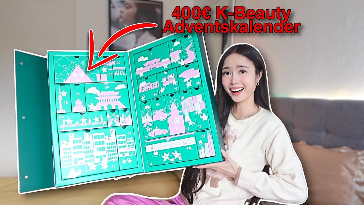 K-Beauty Adventskalender von YEPODA UNBOXING 